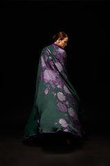 LB84 Kaftan Green Organza