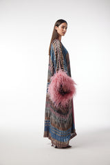 LB87 Kaftan Pink Organza