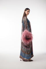 LB87 Kaftan Pink Organza