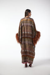 LB88 Kaftan Bronze Organza