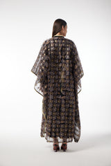 LB81 Kaftan G.Pink Organza