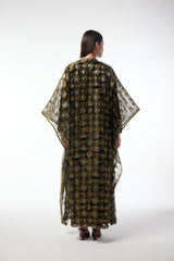 LB80 Kaftan G.Yellow Organza