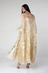 LB58 Silk Organza Abaya