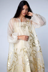 LB58 Silk Organza Abaya