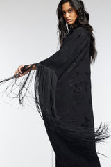 LB40 Black Abaya Arm Tarboosh