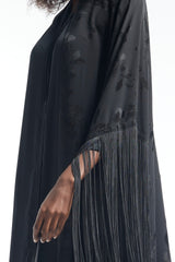 LB40 Black Abaya Arm Tarboosh