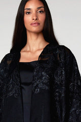 LB54 Organza Roman Abaya