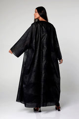 LB51 Organza Abaya