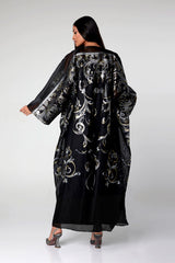 LB57 Silk Organza Abaya
