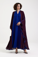 LB60 Maroon Abaya
