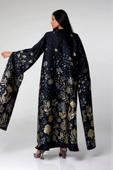 LB53 Satin/Taffeta Abaya
