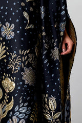 LB53 Satin/Taffeta Abaya