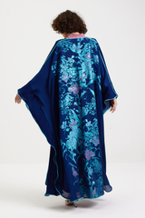 LB62 Turquoise Abaya