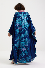 LB62 Turquoise Abaya