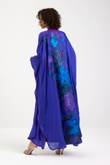 LB64 Purple Abaya
