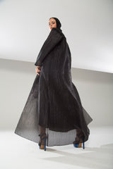 Abaya Black Organza