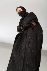 ABAYA BLACK JACQUARD