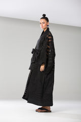 ABAYA BLACK ORGANZA