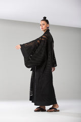 ABAYA BLACK ORGANZA