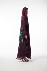 LB83 Kaftan Brown Organza