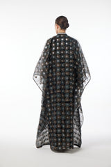 LB79 Kaftan S.Brown Organza