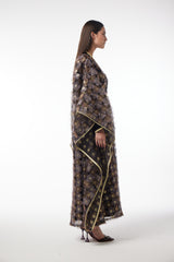 LB81 Kaftan G.Pink Organza