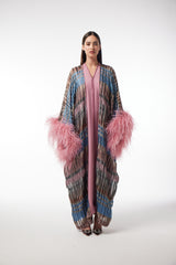 LB87 Kaftan Pink Organza