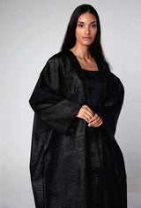 LB51 Organza Abaya