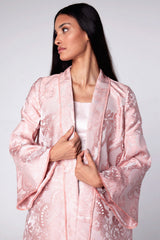 LB56 Rose Satin Taffeta