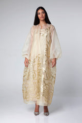 LB58 Silk Organza Abaya