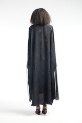LB40 Black Abaya Arm Tarboosh