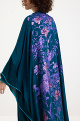 LB61 Green Abaya