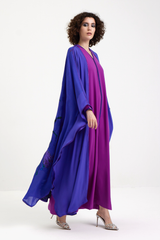 LB64 Purple Abaya