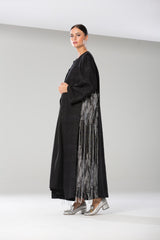 ABAYA BLACK TWEED